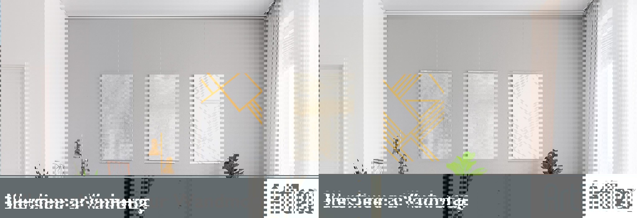 Artiteq Deckenschienen Bilderschienen